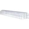 VIDAXL - Poulailler d extérieur 3x20x2 m acier galvanisé