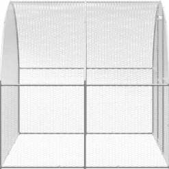 VIDAXL - Poulailler d extérieur 3x10x2 m acier galvanisé
