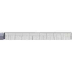 VIDAXL - Poulailler d extérieur 3x20x2 m acier galvanisé