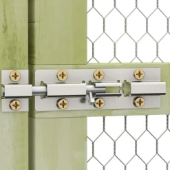 VIDAXL - Poulailler 4,5x1,5x2 m pinède imprégnée