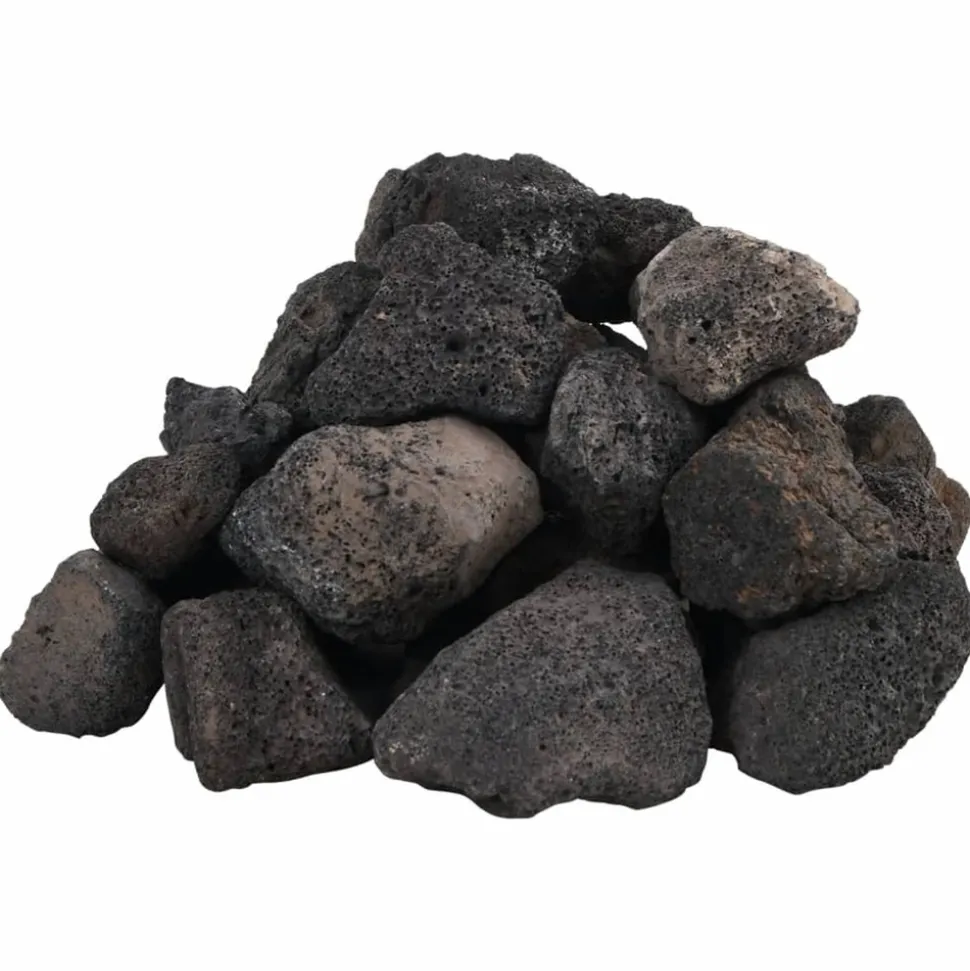 VIDAXL - Roches volcaniques 25 kg noir 5-8 cm