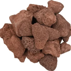 VIDAXL - Roches volcaniques 10 kg rouge 5-8 cm