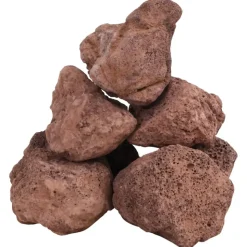 VIDAXL - Roches volcaniques 25 kg rouge 10-30 cm