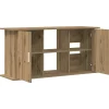 VIDAXL - Support d'aquarium chêne artisanal 121x41x58 cm bois ingénierie