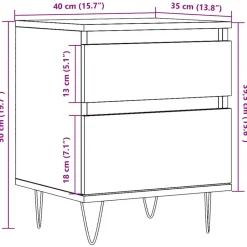 VIDAXL - Support d'aquarium chêne artisanal 121x41x58 cm bois ingénierie