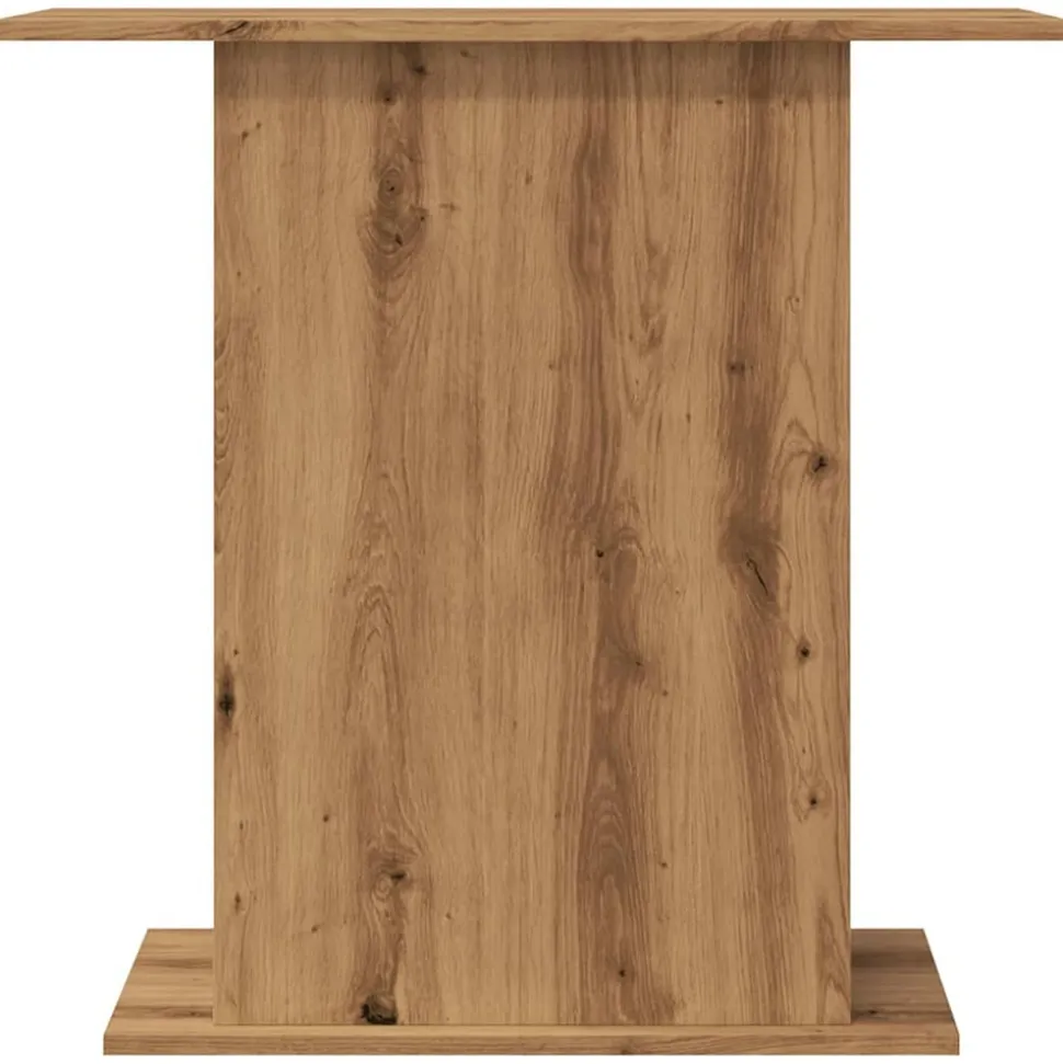 VIDAXL - Support d'aquarium chêne artisanal 36x75x72,5cm bois ingénierie