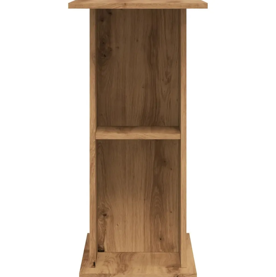 VIDAXL - Support d'aquarium chêne artisanal 36x75x72,5cm bois ingénierie