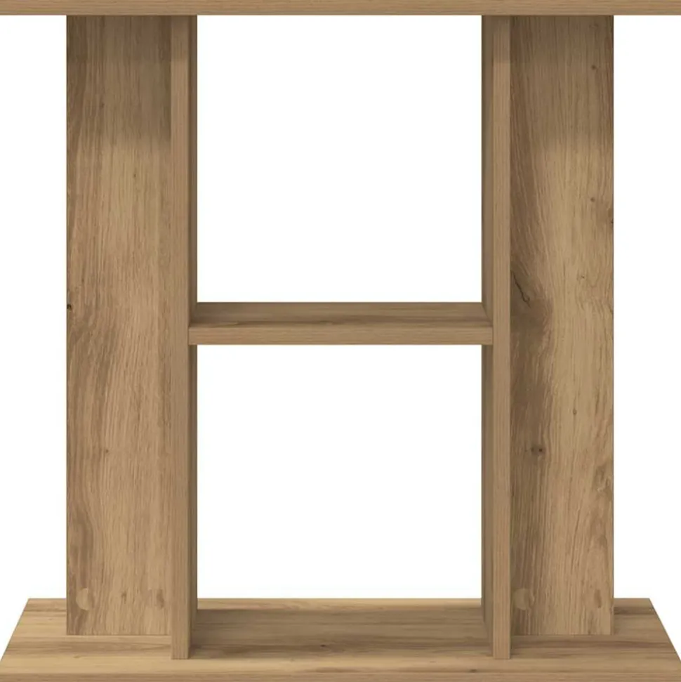 VIDAXL - Support d'aquarium chêne marron 60x30x60 cm bois d'ingénierie