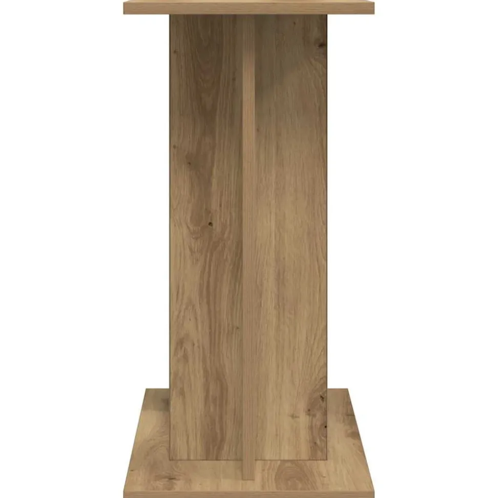 VIDAXL - Support d'aquarium chêne marron 60x30x60 cm bois d'ingénierie