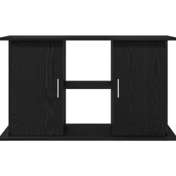 VIDAXL - Support d'aquarium chêne noir 101x41x58 cm bois d'ingénierie