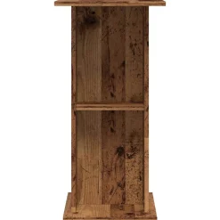 VIDAXL - Support d'aquarium vieux bois 36x60,5x72,5 cm bois d'ingénierie