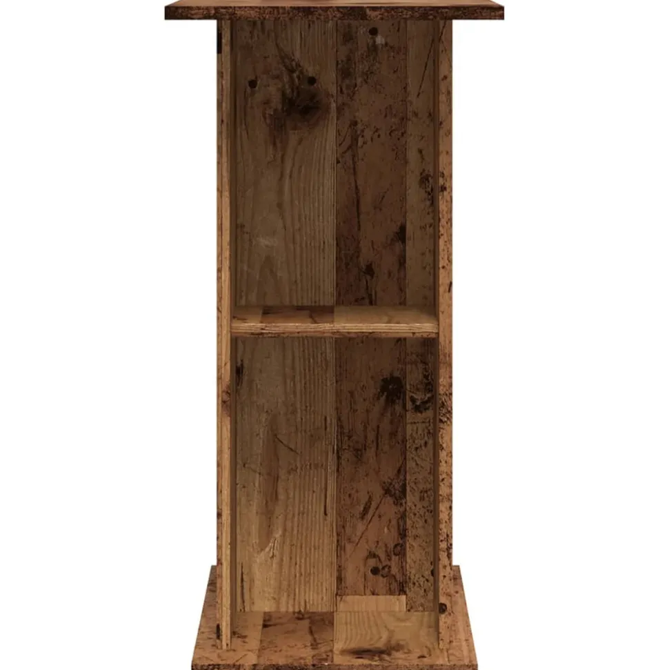 VIDAXL - Support d'aquarium vieux bois 36x75x72,5 cm bois d'ingénierie