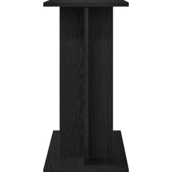 VIDAXL - Support pour aquarium chêne noir 60x30x60 cm bois d ingénierie