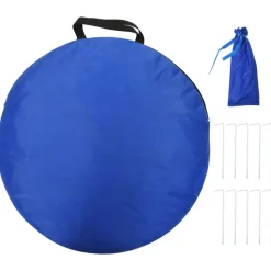 VIDAXL - Tunnel pour chien bleu ø 55x1000 cm polyester