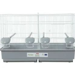 ZOLUX - Cage en plastique éco.conçu oiseaux domestiques primo 69 x 39 x 44.5 cm