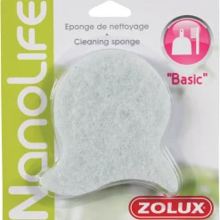 ZOLUX - Eponge de nettoyage basic pour aquarium couleur blanche