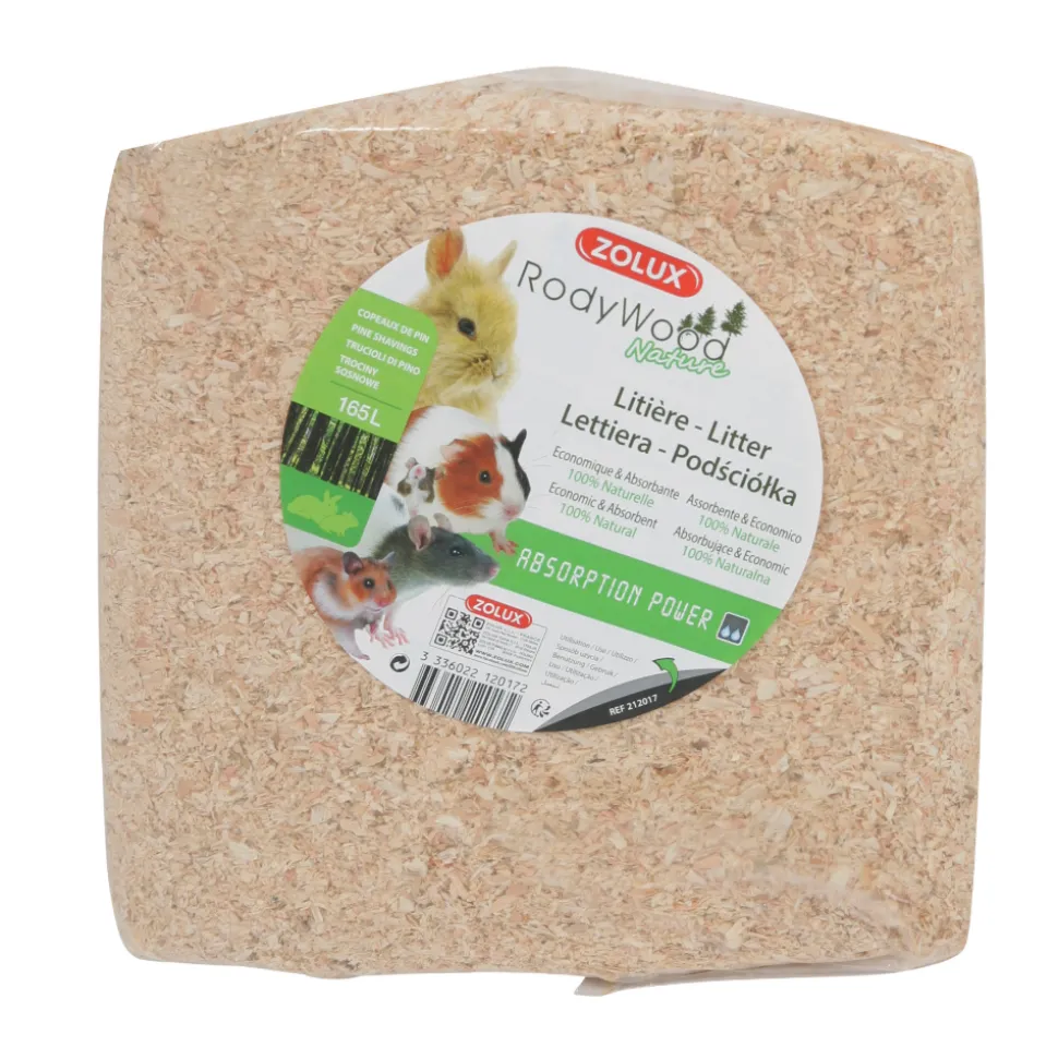 ZOLUX - Litière naturelle rodywood lot de 3