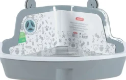 ZOLUX - Maison de toilette d'angle GM Gris pour rongeur