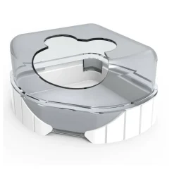 ZOLUX - 1 maison de toilette pour petits rongeurs rody3 couleur blanche taille 14.