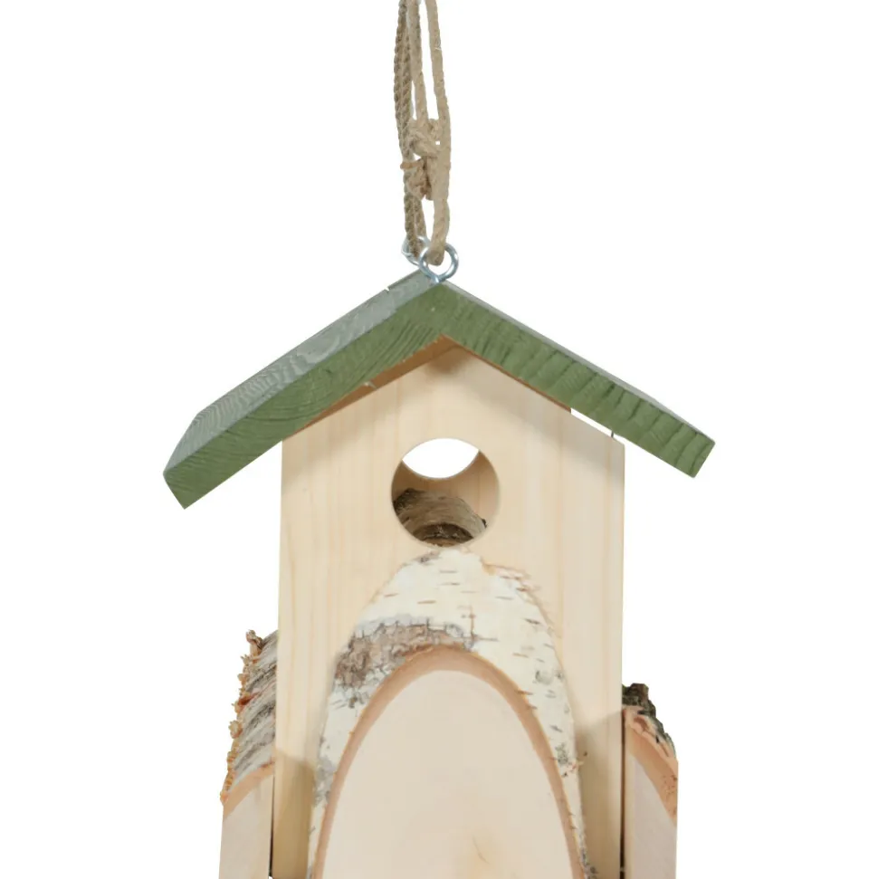 ZOLUX - Mangeoire en bois xl 19 x 37 h 20 cm pour oiseaux