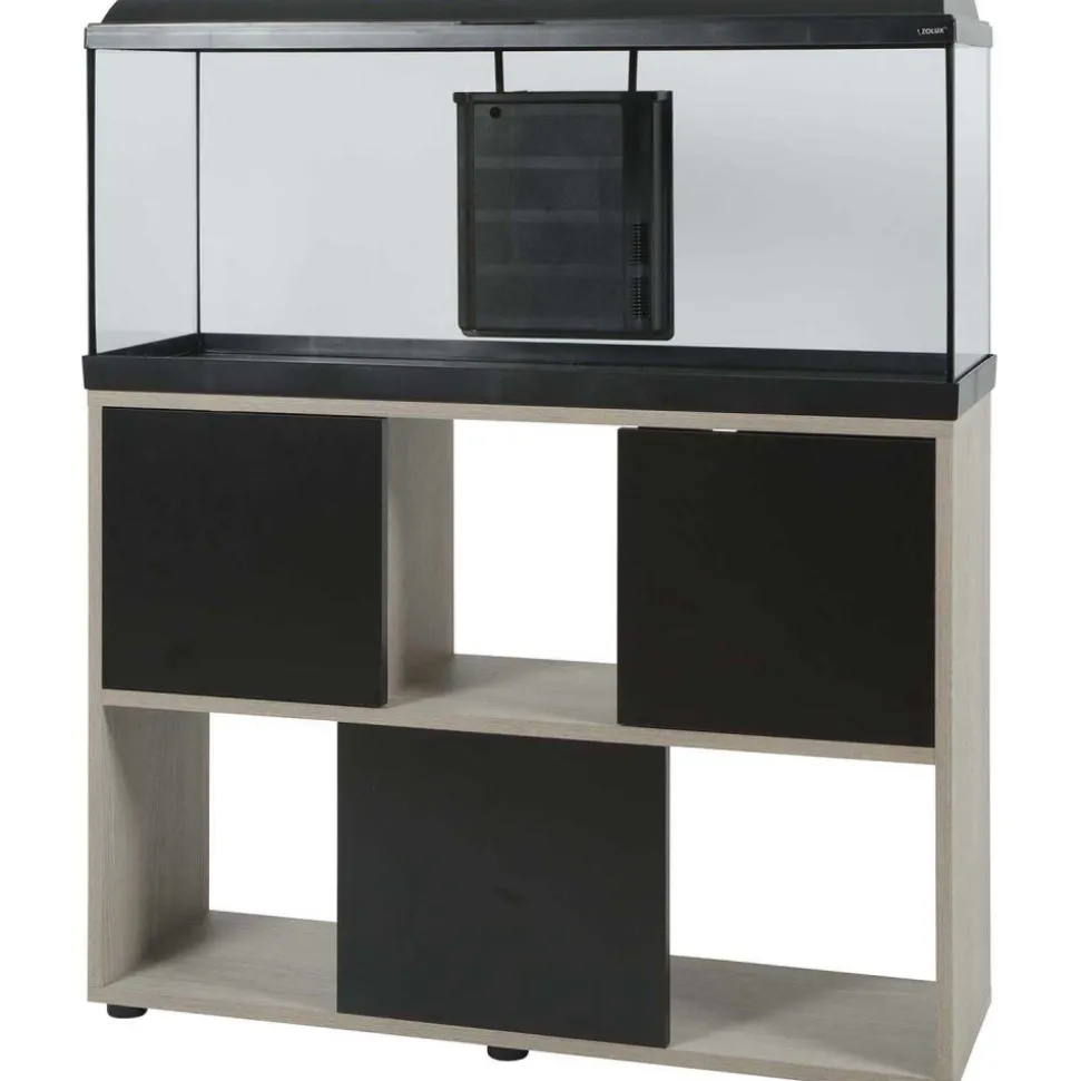 ZOLUX - Meuble pour aquarium iseo et tana 120l gris