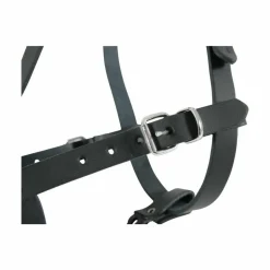 ZOLUX - Muselière en cuir pour chien type police noire taille 6