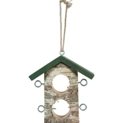 ZOLUX - Support 2 boules de graisse en bois massif pour oiseaux