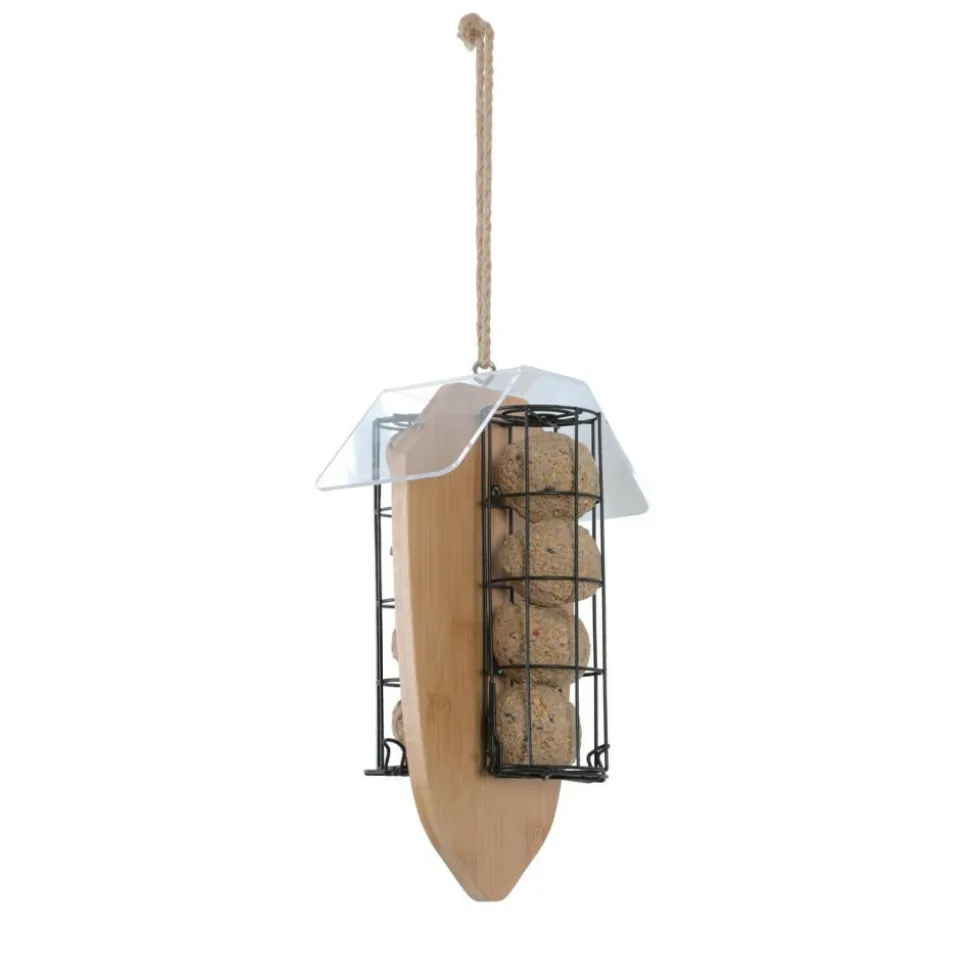 ZOLUX - Support pour 8 boules de graisse bamboo pour oiseaux