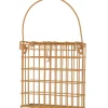 ZOLUX - Support pour pain de graisse en métal miel marron pour oiseaux