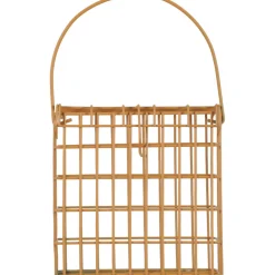 ZOLUX - Support pour pain de graisse en métal miel marron pour oiseaux