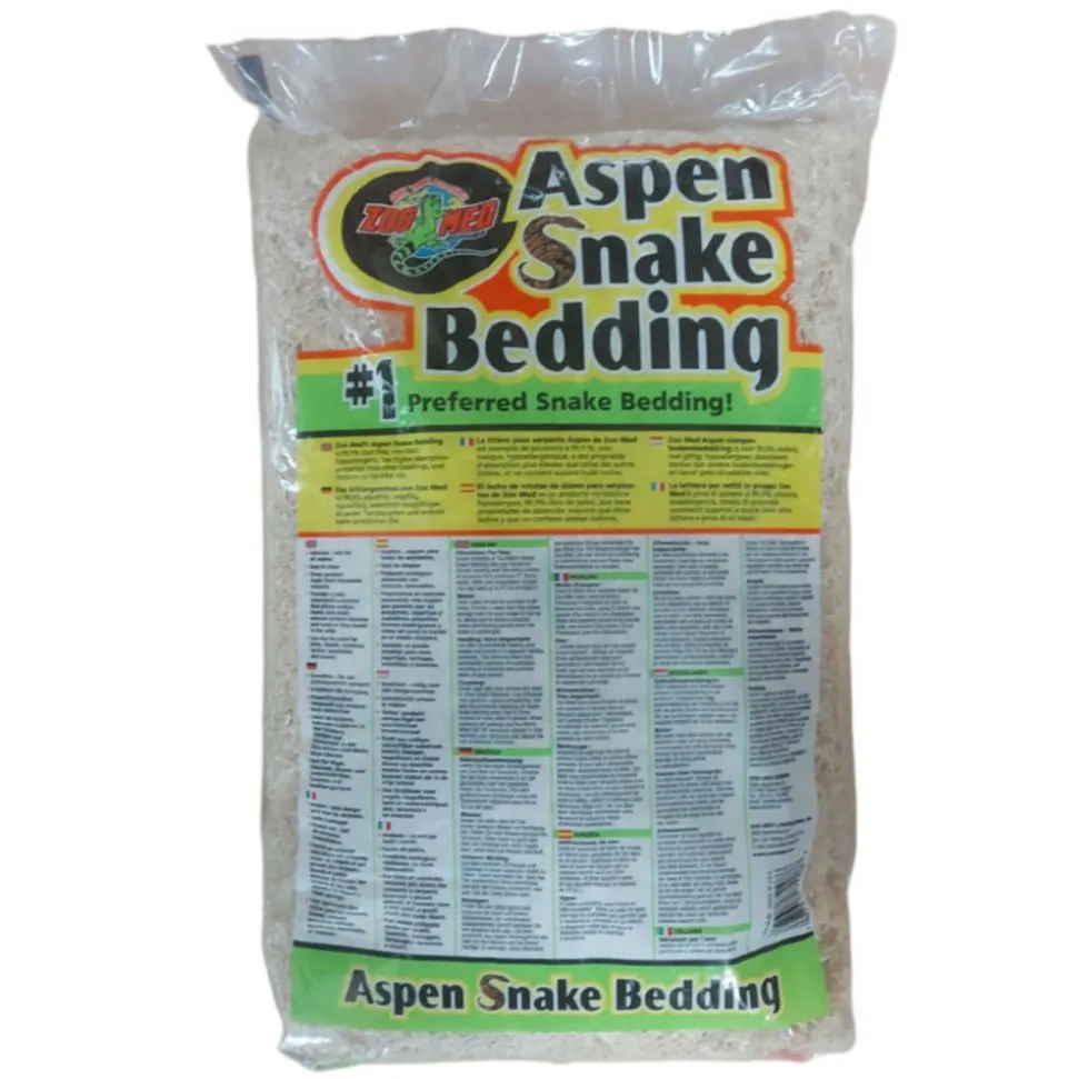 ZOO MED - Litière pour serpents aspen de zoo med de 8.8 litres
